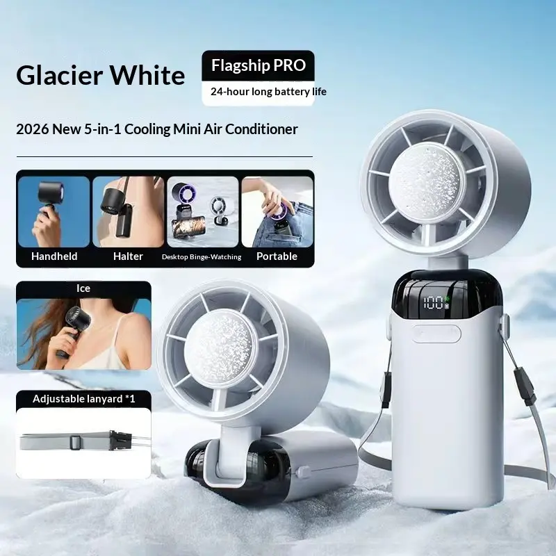 VACLIO 4-in-1 portable refrigeration handheld turbo fan with 200 speed settings!