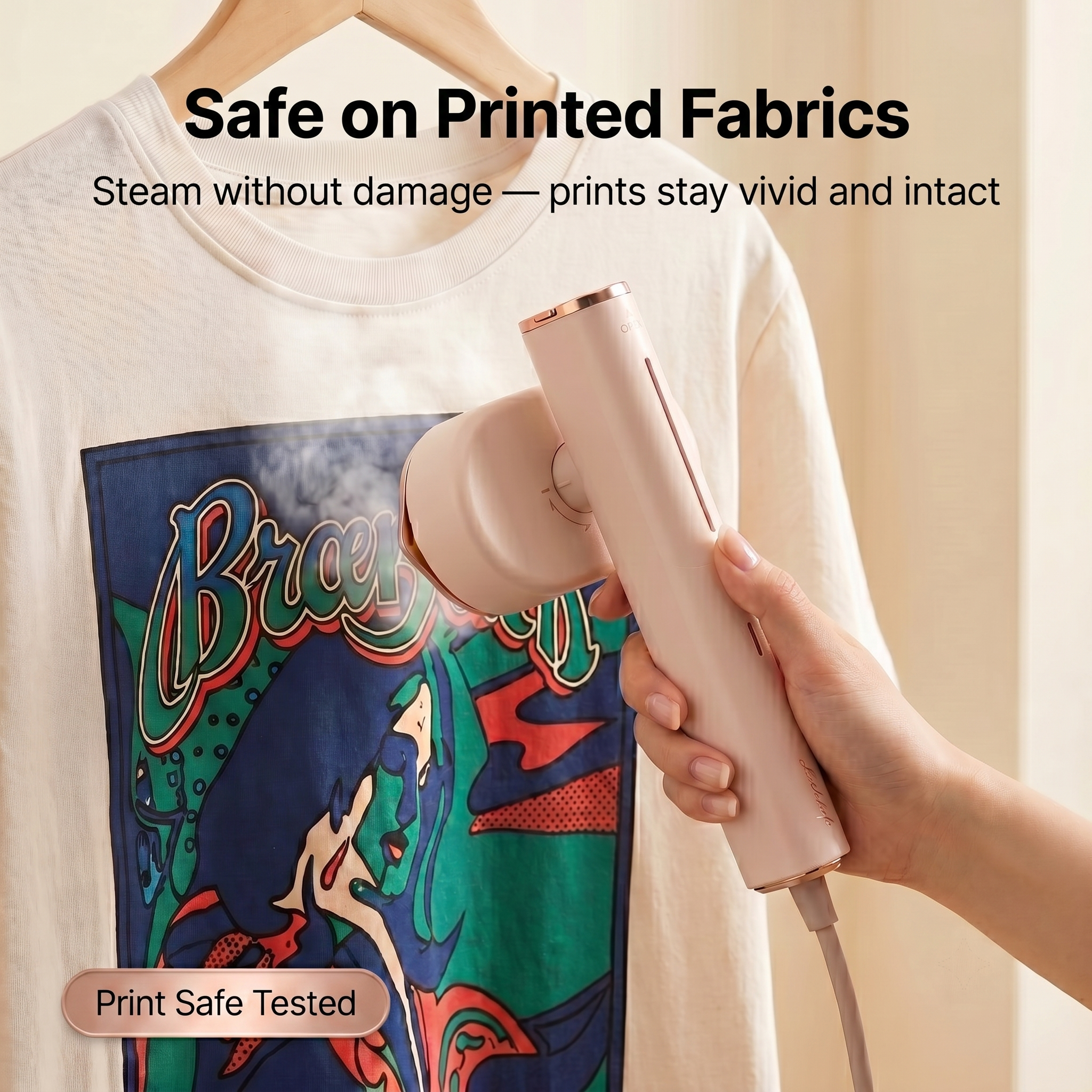 Handheld Garment Steamer for Clothes – Portable Fabric Steamer