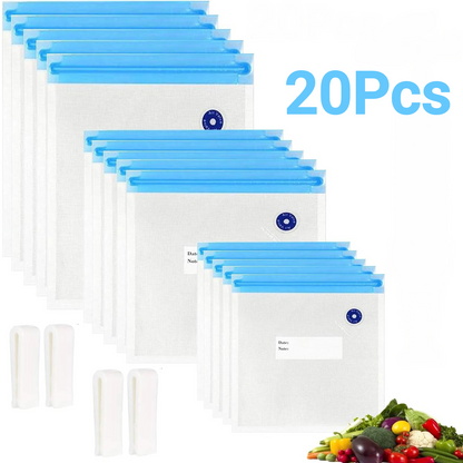 20 Vaclio Sous Vide Vacuum Bags