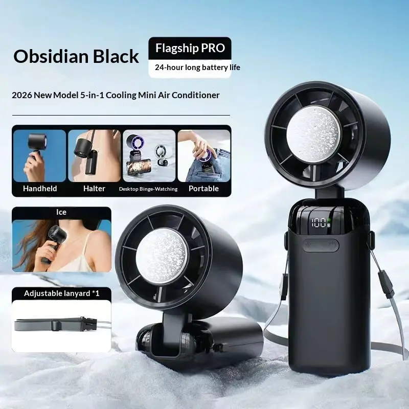 VACLIO 4-in-1 portable refrigeration handheld turbo fan with 200 speed settings!