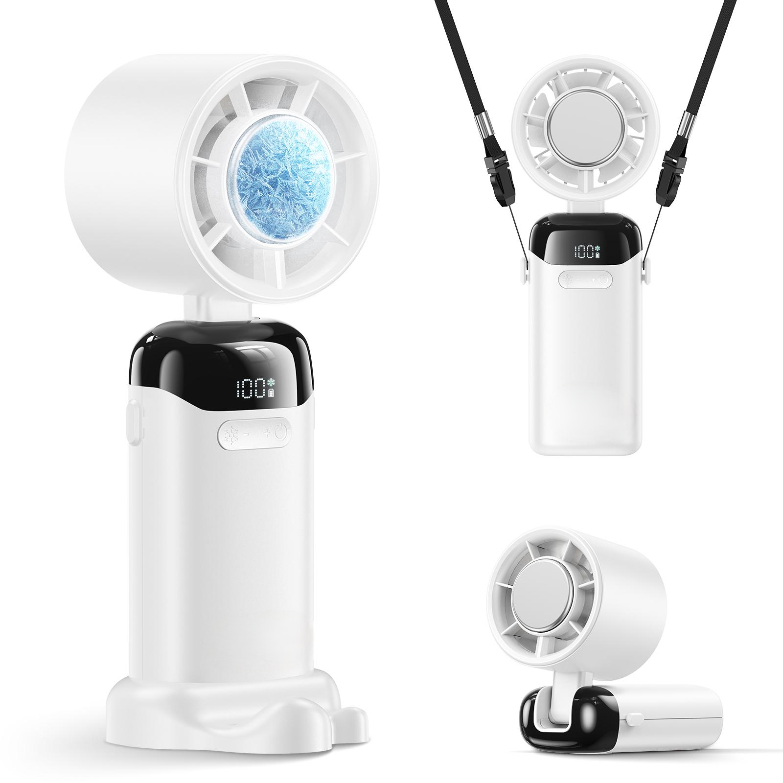 VACLIO 4-in-1 portable refrigeration handheld turbo fan with 200 speed settings!